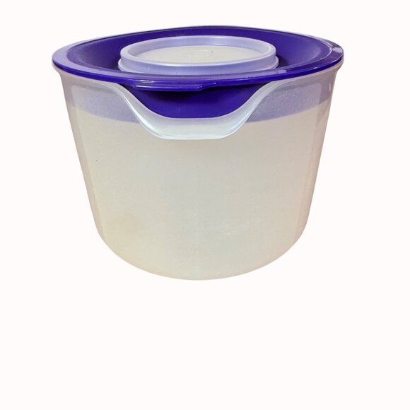 Vintage Tupperware Mix-N-Stir Measuring Bowl 8 Cup Measure Mix Store Ingredients - Picture 5 of 13